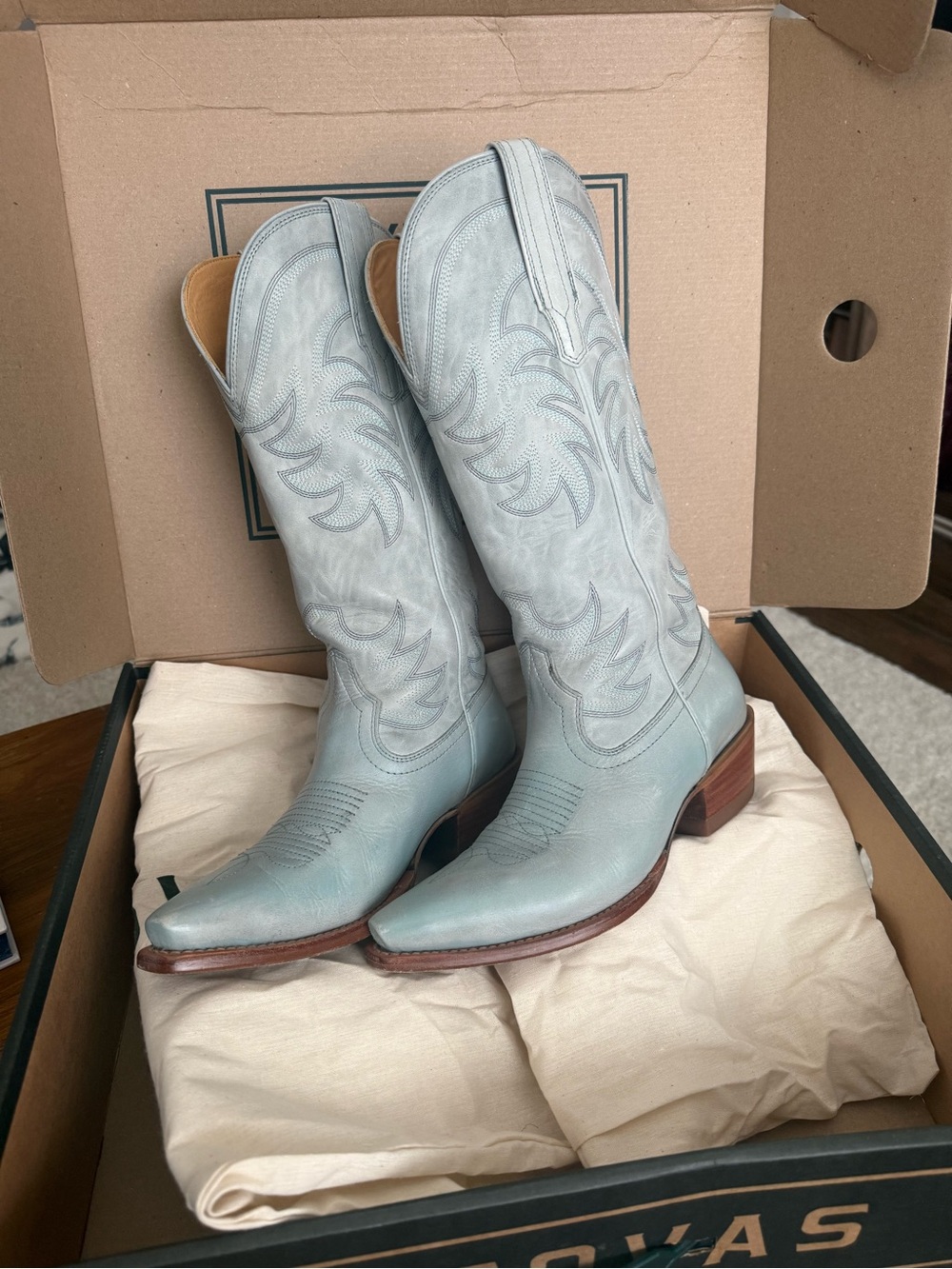 Tecovas Annie Slate Blue